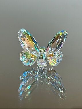 Swarovski Crystal Brilliant Butterflies Small Aurora Borealis Butterfly 955428